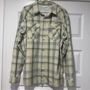 Columbia PFG Men's Plaid Button-Down Shirt